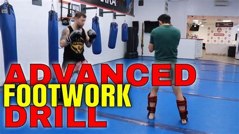Advanced Footwork Drill For Kickboxing Youtube