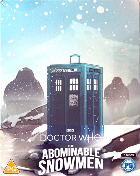 Doctor Who The Abominable Snowmen Steelbook Blu Ray 2022 Blu Ray