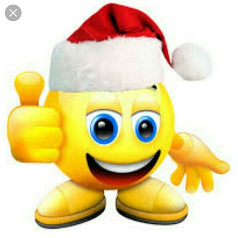 Happy Christmas Smiley Emoji Emoji Pictures Smiley