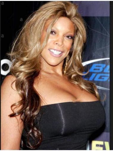 Wendy Williams Wigssynthetic 24 Long Blonde Without Bangs Curly