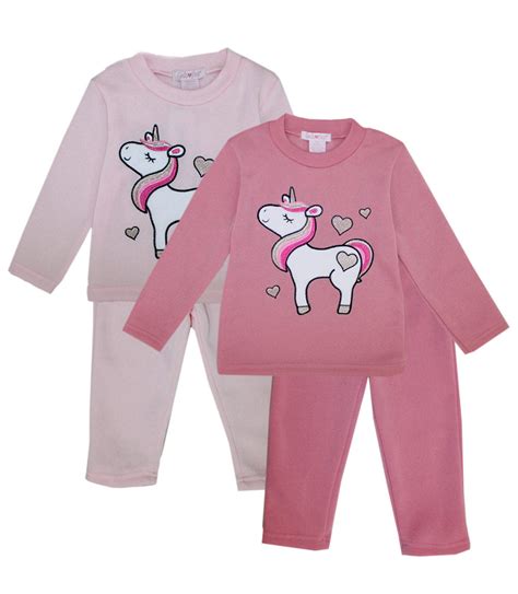 Buy Girls Pink Unicorn Screen Crew Neck Fleece 8769901 Online From Hemisphere Worldwide Sales