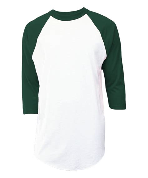 take a look at this white and dark green raglan top today soffe raglan top baseball tshirts