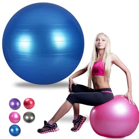 18inch 45cm High Strength Anti Burst Exercise Yoga Ball Eco Pvc Multi