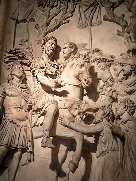 Relief From Monument To Marcus Aurelius Depicting The Empe Flickr