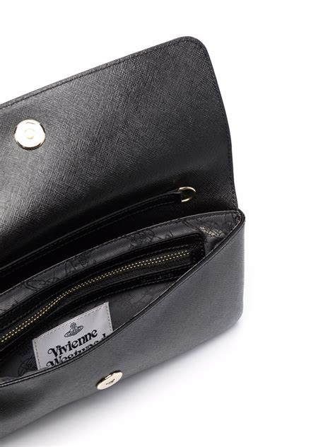 Vivienne Westwood Victoria Flap Clutch Bag Farfetch