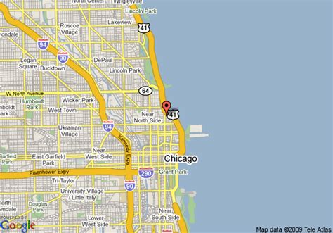 Map Of Millennium Knickerbocker Hotel Chicago Chicago