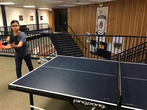 Currently ruling in the fourth position of ittf, here is a glimpse of some best ping pong serves from this best player. Ping Pong Club serves up the fun - Conant Crier