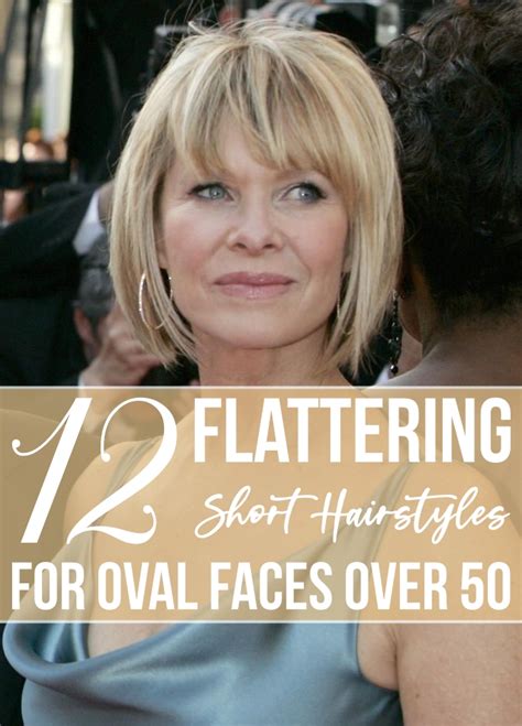 12 Flattering Short Hairstyles For Oval Faces Over 50