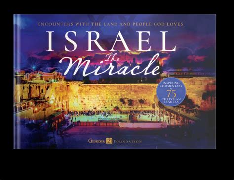 Israel The Miracle The Book Israels 75th Anniversary