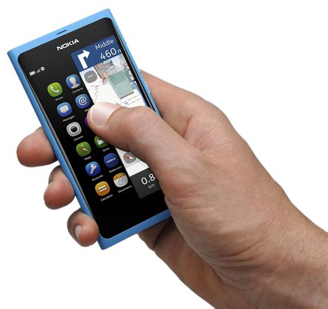 Nokia N9 представлен первый телефон на Meego фото видео