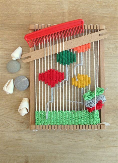 Kids Tapestry Kit Hand Woven Loom Kids Weaving