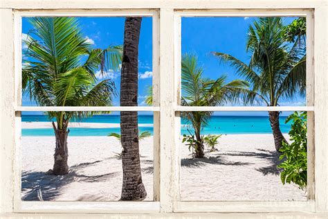 Tropical Island Rustic Window View Photograph By James Bo Insogna Pixels