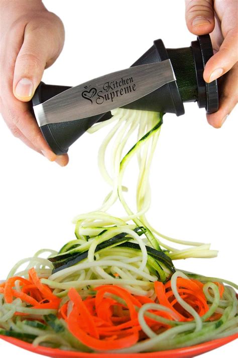 Inspired Basics Spiral Slicer Spiralizer Complete Bundle Vegetable