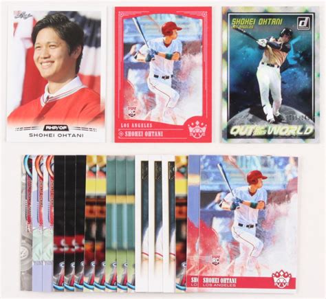 Lot Of 20 Shohei Ohtani Rc Baseball Cards