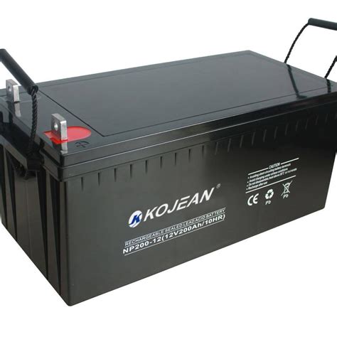 Deep Cycle 12v 200ah Mf Gel Solar Battery China Storage Battery And
