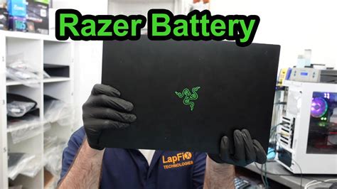 Razer Blade 15 Battery Replacement Swollen Battery Youtube