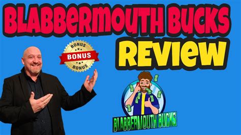 Blabbermouth Bucks Review ⚠️stop ⚠️dont Buy Blabbermouth Bucks Until