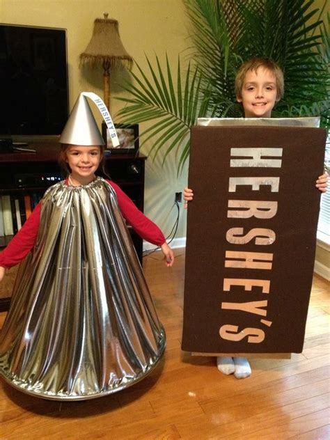 Hersheys Chocolate Bar And Kiss Halloween Costumes Candy Costumes