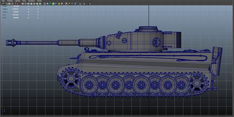 Tiger Tank Cad Drawing Peepsburghcom