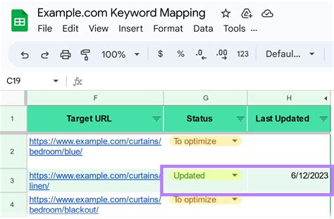 Keyword Mapping For Seo Guide Free Template