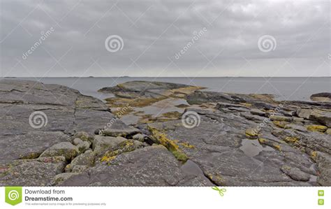 North Sea Rock Coast In Rogaland Norway Stock Photo Image Of Norway