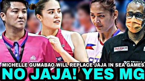 Confirm Michelle Gumabao Will Replace Jaja Santiago This Coming Sea Games Youtube