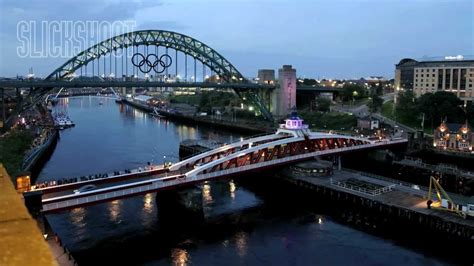Newcastle Swing Bridge Opening Youtube