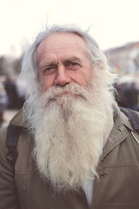 White Beard Old Man True Ukranian On Behance Old Man With Beard
