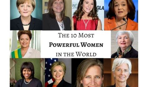 The 10 Most Powerful Women In The World