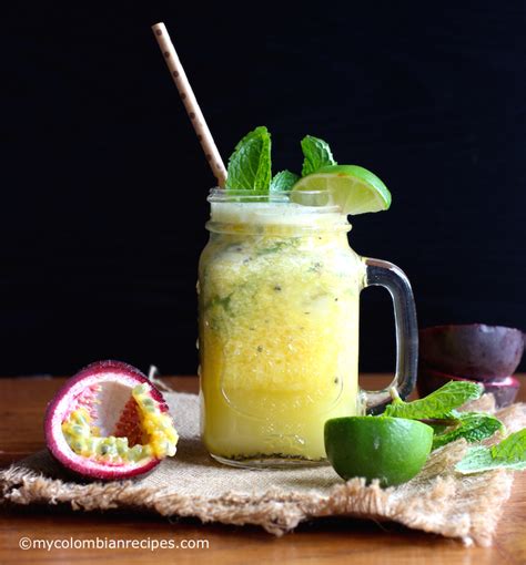 Mango And Passion Fruit Mojito My Colombian Recipes