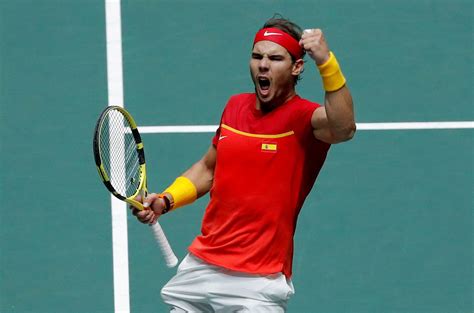 Nadal Gewinnt Entscheidendes Match Spanien Holt Davis Cup Der Spiegel