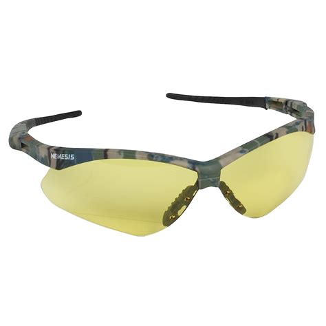 kleenguard v30 nemesis safety glasses 22610 amber anti fog lens camo frame 12 pairs case
