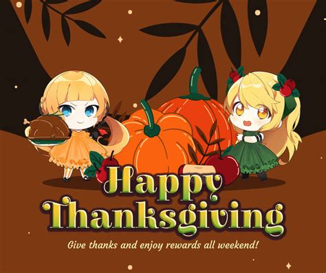 Elsword On Twitter Happy Thanksgiving Elpeeps Make Sure To Login For