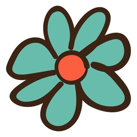 Simple Flower Doodle Previewaca