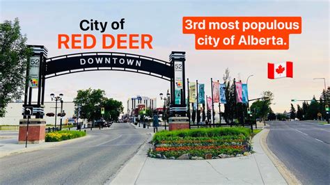 Red Deer Downtown Tour Alberta Small City Living In Western Canada