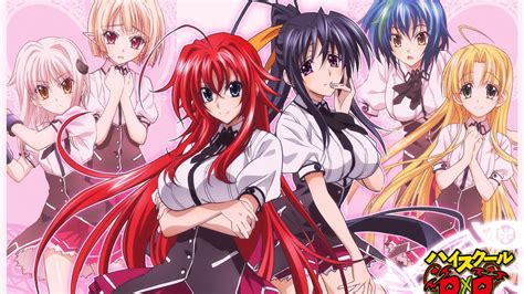 Papel De Parede Hd Para Desktop Anime Akeno Himejima High School Dxd Rias Gremory Ddraig
