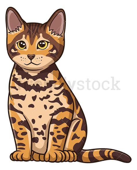 Bengal Cat Clipart Vlrengbr