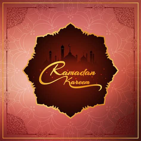 Free Vector Abstract Ramadan Kareem Religious Background