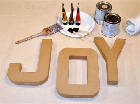How To Make Architectural Letters Easy Crafts And Homemade Decorating