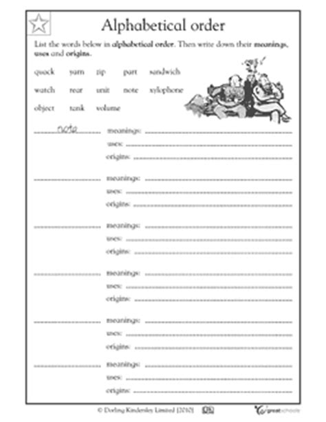 Put words in alphabetical order. Our 5 favorite preK math worksheets | Grade 2 ...