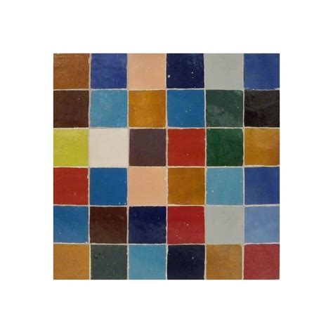 Multi Color Square Mosaic Tile Moroccan Ceramic Zellige Mosaic Shop