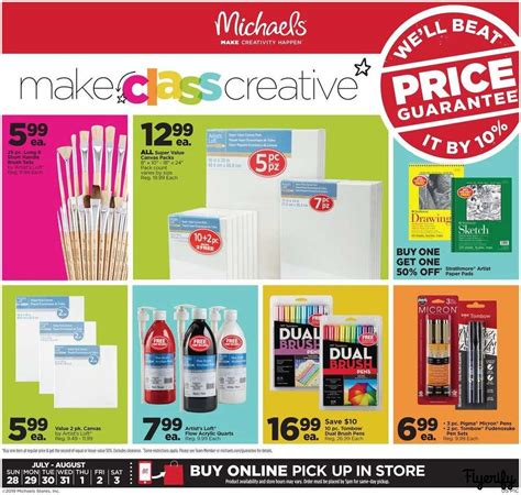Michaels Arts And Crafts Weekly Flyerredpit Category