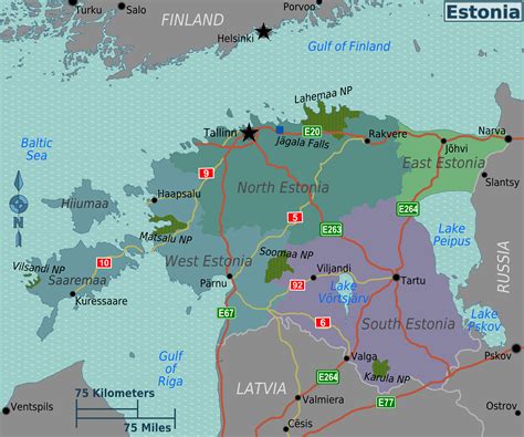 Žemėlapis Estija 3000 X 2505 Pixel 151 Mb Creative Commons