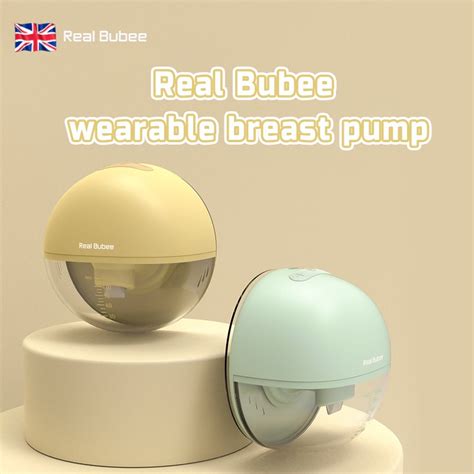 Real Bubee Rechargeable Wearable Breast Pump Hands Free Ml Shopee