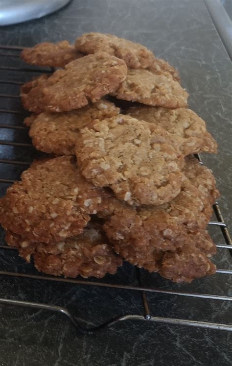 Ginger Oat Crunch Biscuits Mr Pauls Pantry