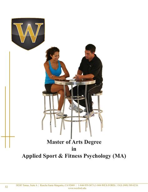Wexford University Catalog Online Fitness Personal Trainer Nutrition