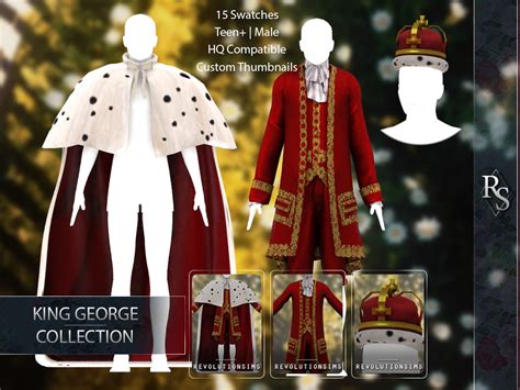 Revolution Sims — I Was Heavily Inspired By King Georges Costume In