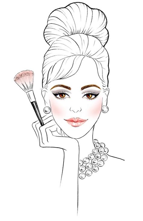 2017 Makeup Inspiration Diys Makeup Illustration Beauty