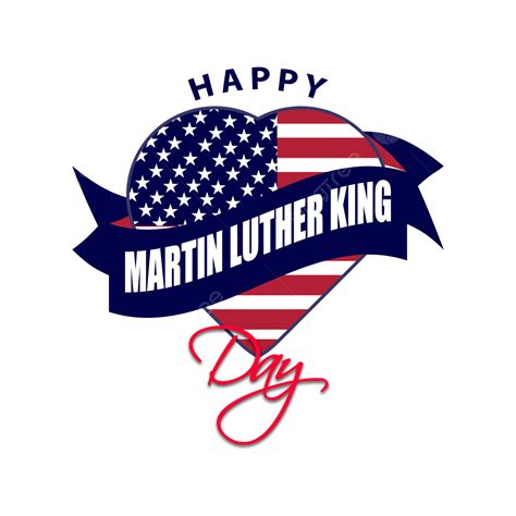 Happy Martin Luther King Day Clip Art