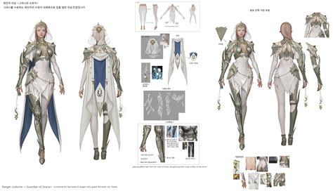Artstation Ranger Costume Design No2 For Black Desert Online